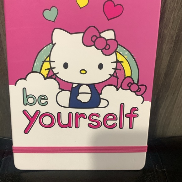 Hello Kitty Pink Be Yourself Top Spiral 192 Lined Pages Notebook Note Pad - Picture 2 of 12